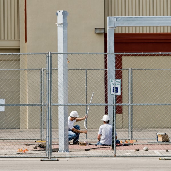 how much time can i rent the temporary fence for my work site or event in Massena New York